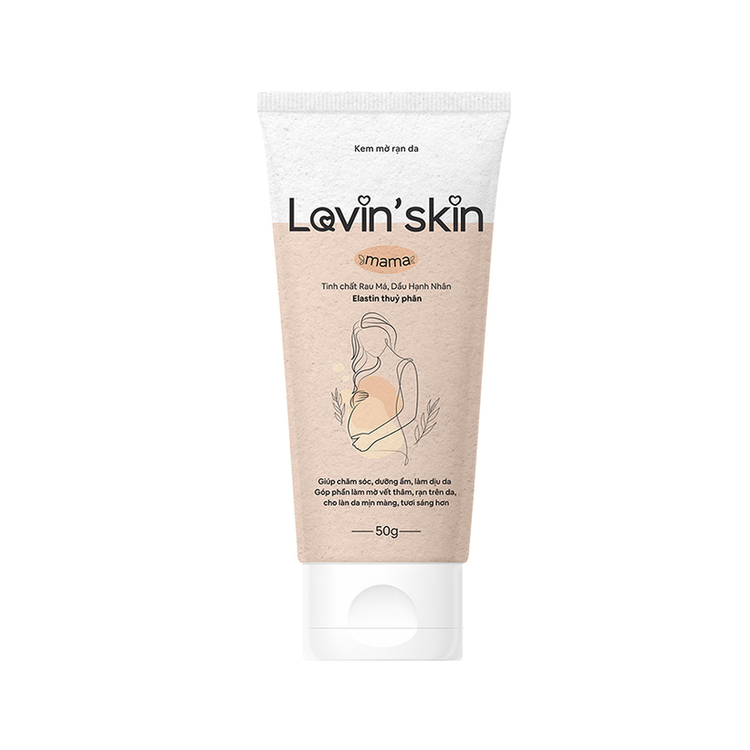 Kem mờ rạn da Lovin'skin dưỡng ẩm, giảm rạn da cho phụ nữ mang thai và sau sinh 